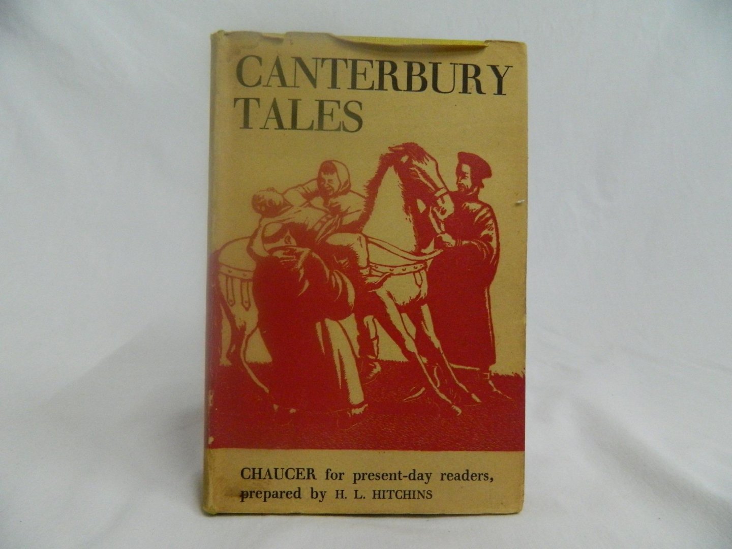Chaucer, Geoffrey; Hitchins, H.L. - Canterbury Tales Chaucer for present-day readers, prepared by H.L Hitchens (3 foto's)