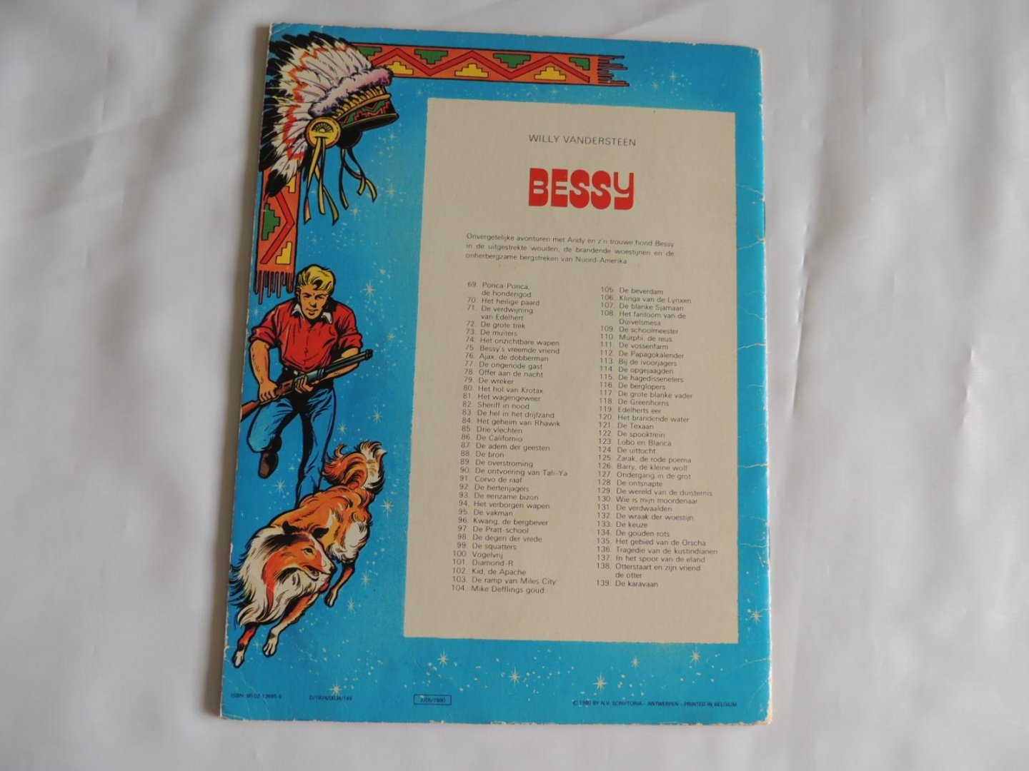 Vandersteen Studio - Bessy 72. De grote trek - 79. De wreker - 111 DE VOSSENFARM