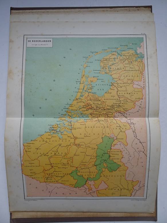 Hermans, H., and J. Woltjer. - Atlas der algemeene en vaderlandsche geschiedenis.