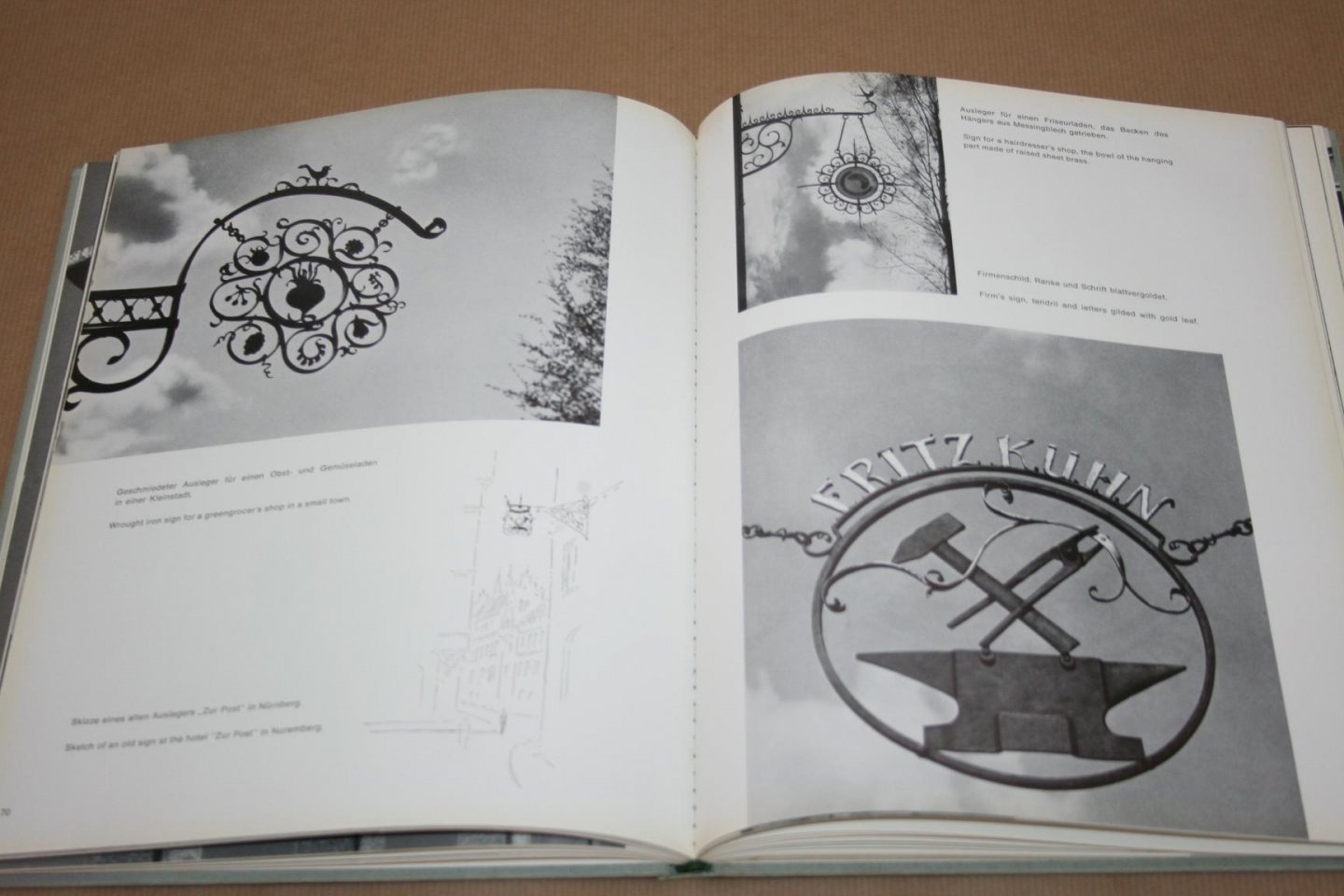 Fritz Kühn - Geschmiedetes Gerät -- Decorative work in wrought iron and other metals