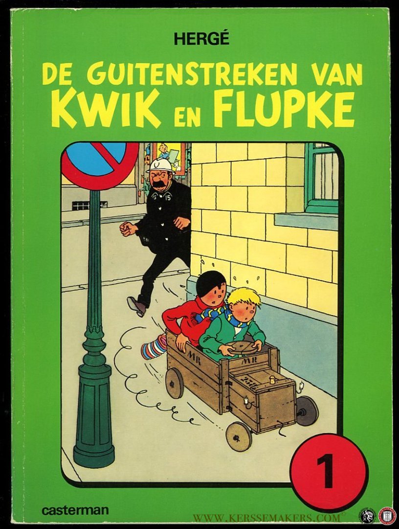 Hergé - De guitenstreken van Kwik en Flupke. Deel 1 t/m 4