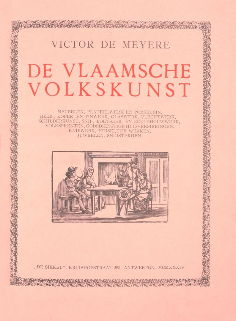 Meyere, Victor de - De Vlaamsche volkskunst