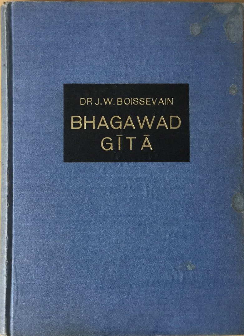 Boissevain, J.W. - Bhagawad-Gita