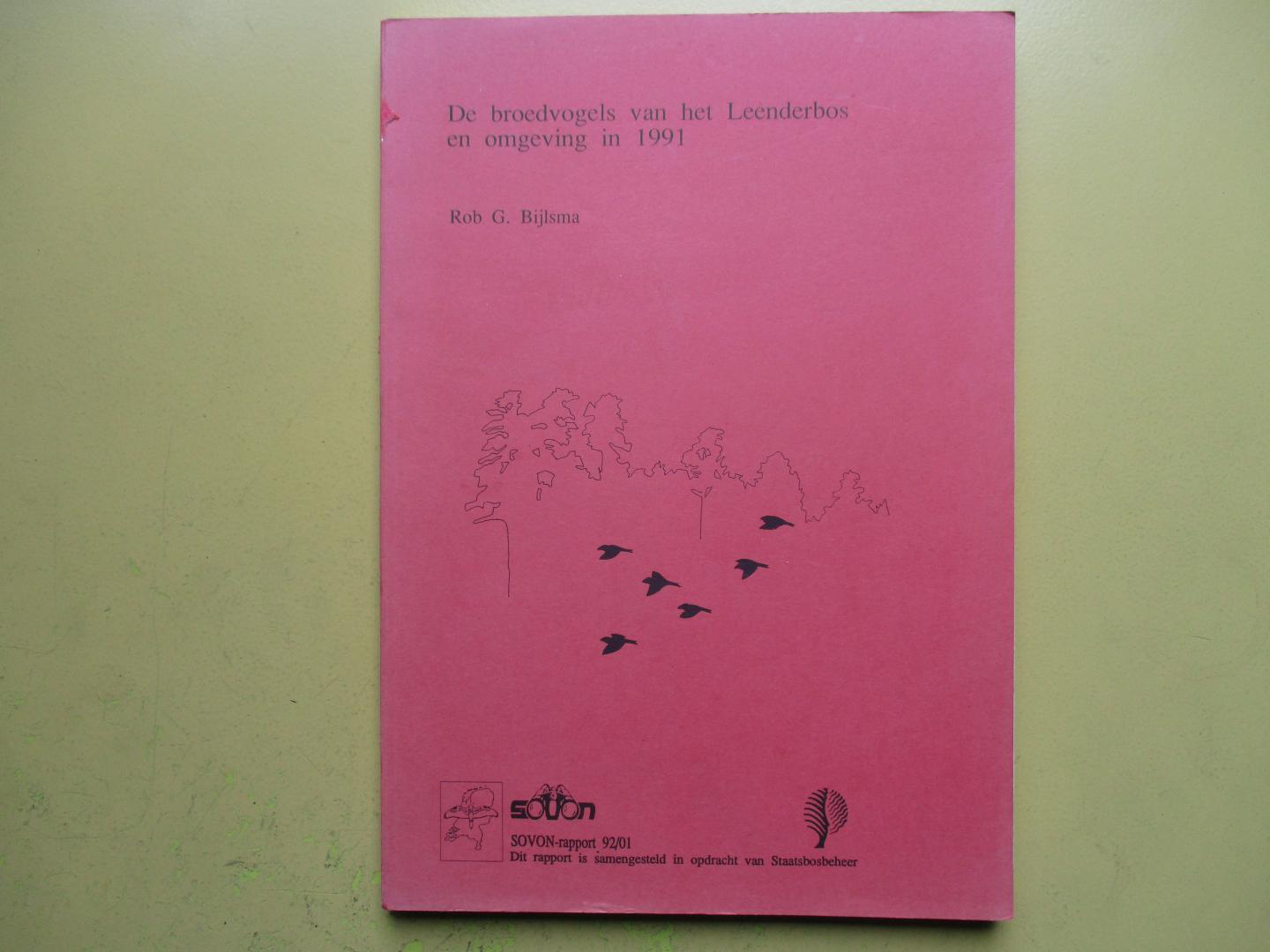 Bijlsma, Rob. G. - De broedvogels van het Leenderbos en omgeving in 1991