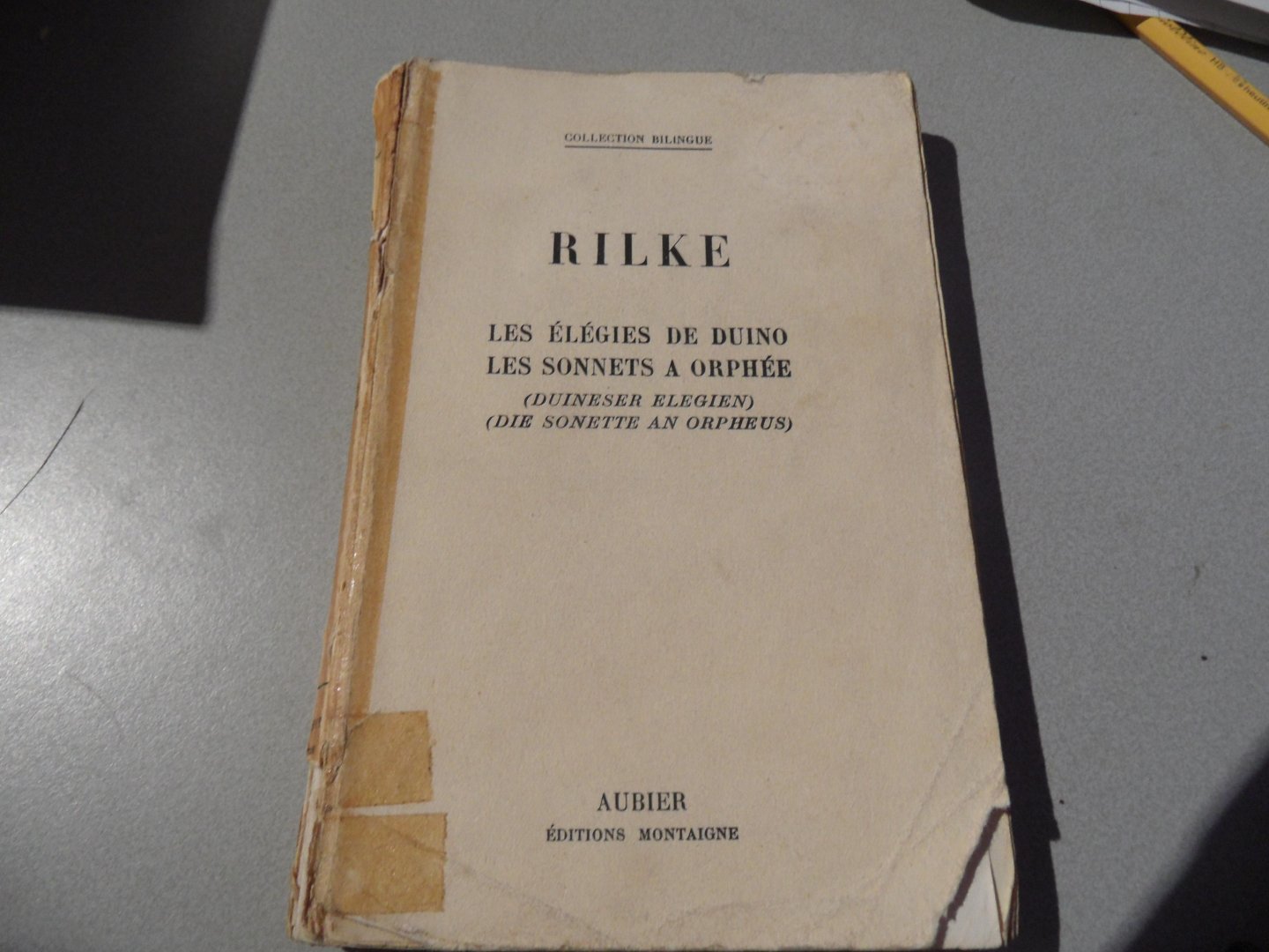 Rilke, Rainer Maria - Les élégies de Duino, Les sonnets à Orphée. bilingue