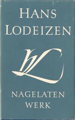 LODEIZEN, HANS - NAGELATEN WERK
