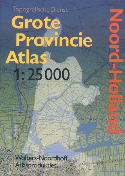 Topografische Dienst Emmen - Grote Provincie Atlas Noord-Holland (1: 25.000)