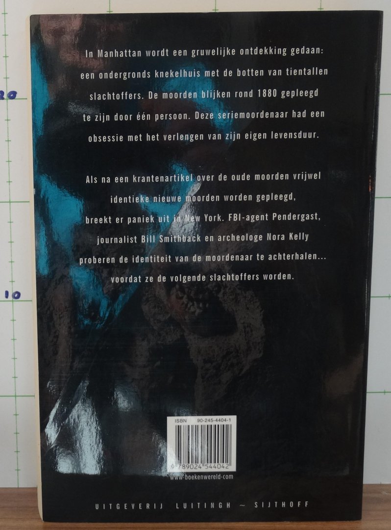 Preston, Douglas & Child, Lincoln - de gruwelkamer