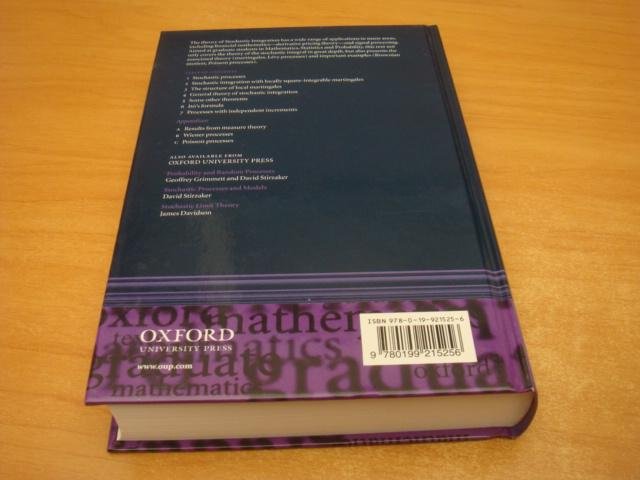 Medvegyev, Peter - Stochastic Integration Theory