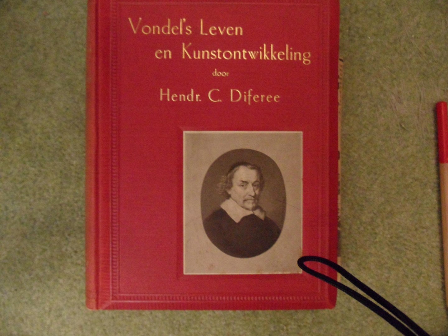 Diferee, Hendr. C. - Vondel's Leven en Kunstontwikkeling