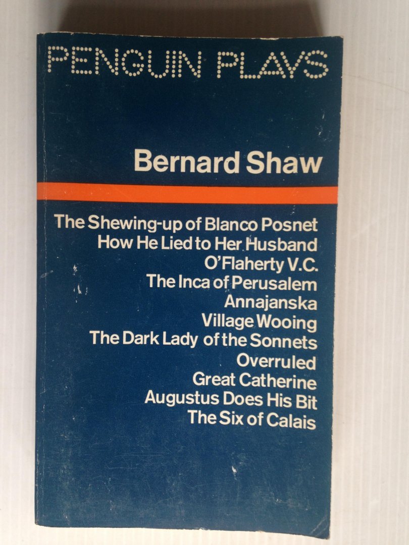 Shaw, Bernard - Selected One Act Plays