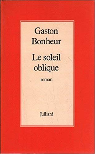 Le soleil oblique
