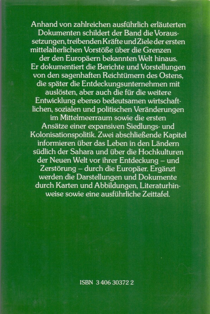 Schmitt E.,Verlinden C. (ds1222) - Der Mittelalterlichen Ursprünge der europäischen Expansion