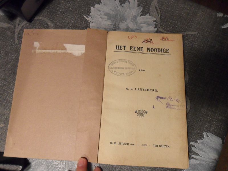 Lantzberg A.L. - Het eene nodige