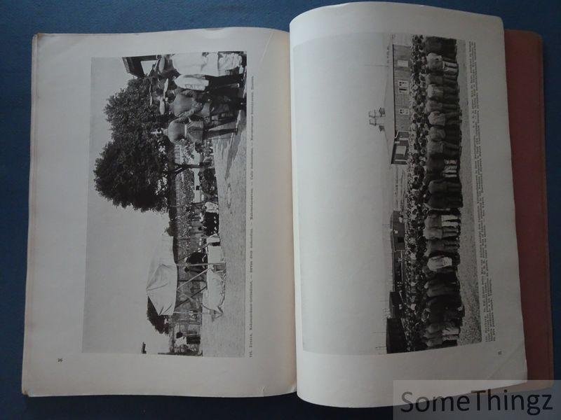 Professor Dr. Backhaus. - Prisoners of War in Germany. About 250 actual Photographs from German Prisoners Camps.