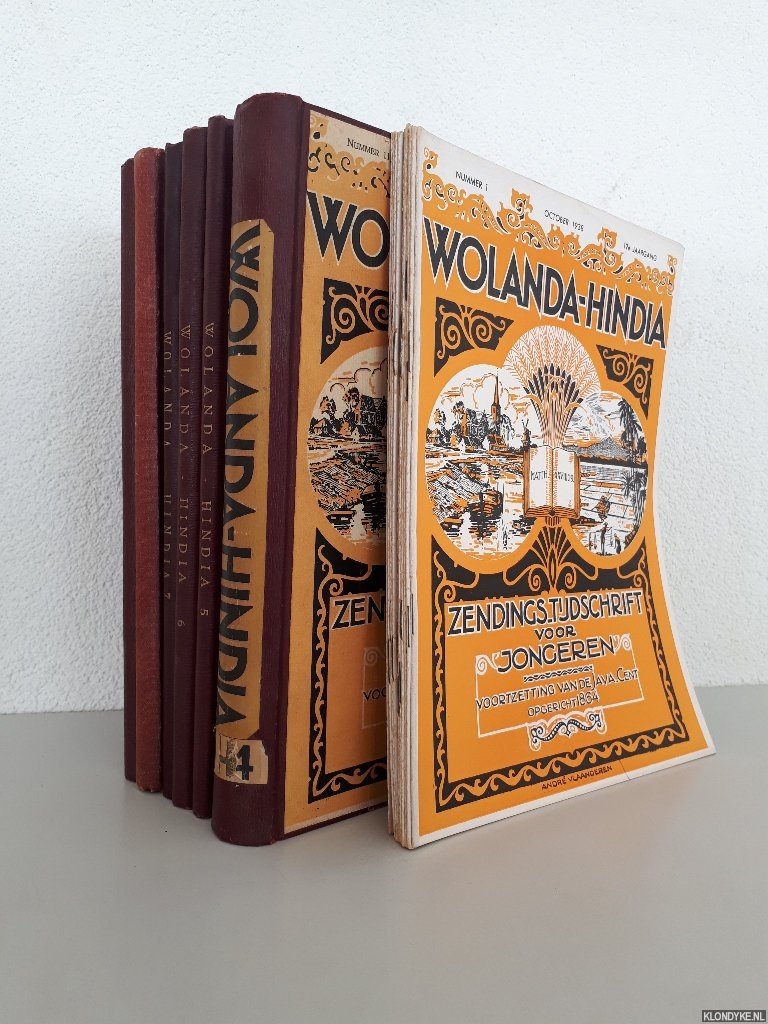 Bodaan, L. - en anderen - Wolanda-Hindia: zendings-tijdschrift voor jongeren (10 jaargangen)