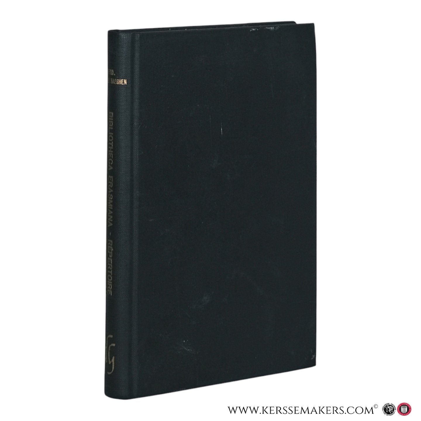 Erasme / Erasmus. - Bibliotheca Erasmiana. Répertoire des oeuvres d'Érasme. 1-3 série [ in 1 volume ]. 1. Liste sommaire et provisoire des diverses éditions de ses oeuvres. 2. Auteurs publiés, traduits ou annotés par Érasme. 3. Sources. Biographies d'Érasme e...