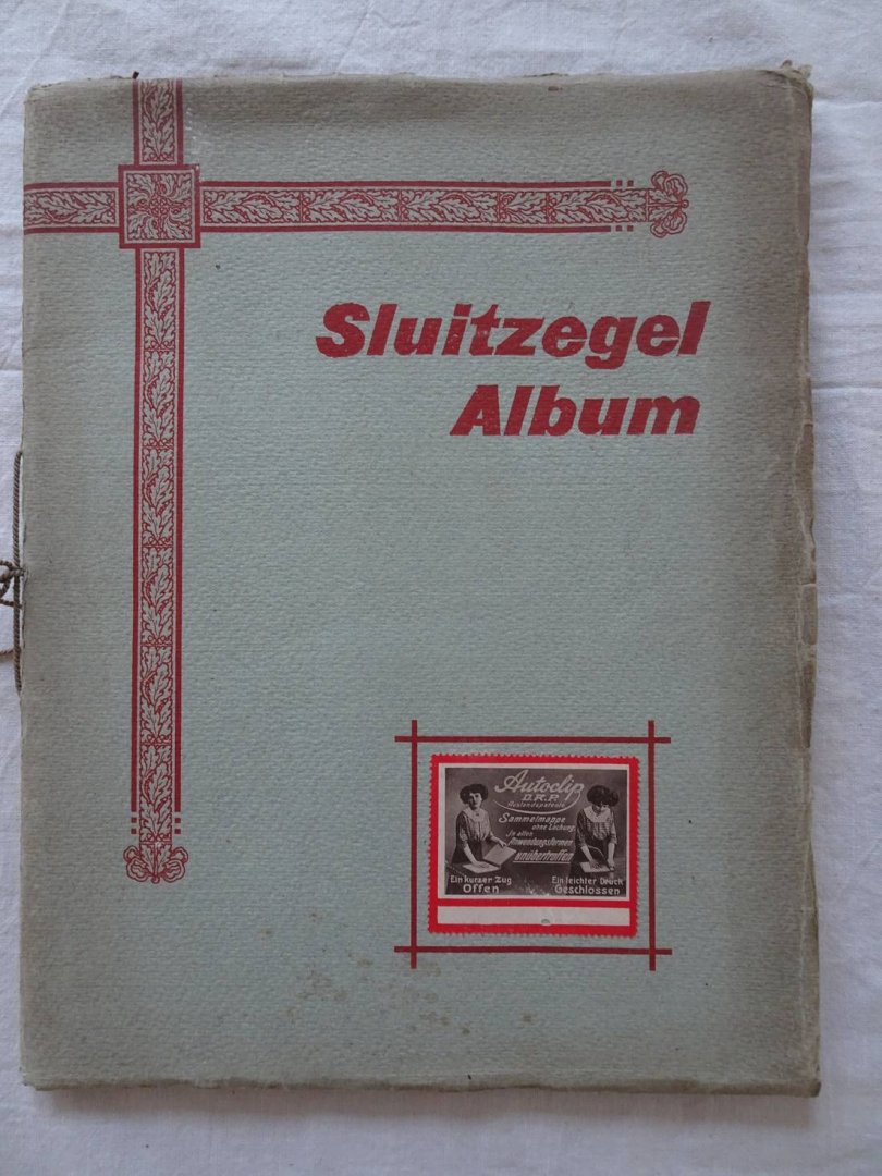 N.n.. - Sluitzegel Album. Ca. 530 sluitzegels.