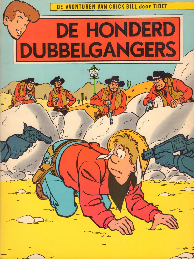 Tibet - Chick Bill nr. 14, De Honderd Dubbelgangers, softcover, goede staat