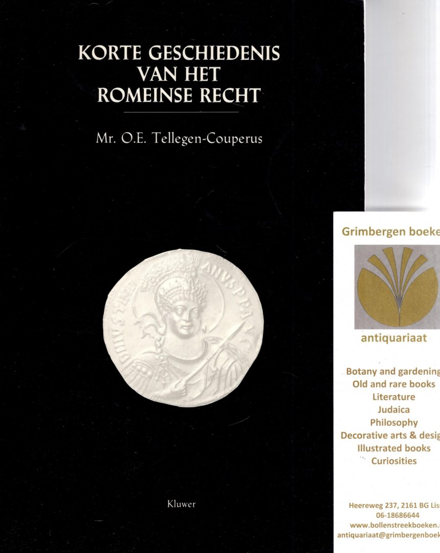 Tellegen-Couperus. O. E. - Korte geschiedenis van het Romeinse recht