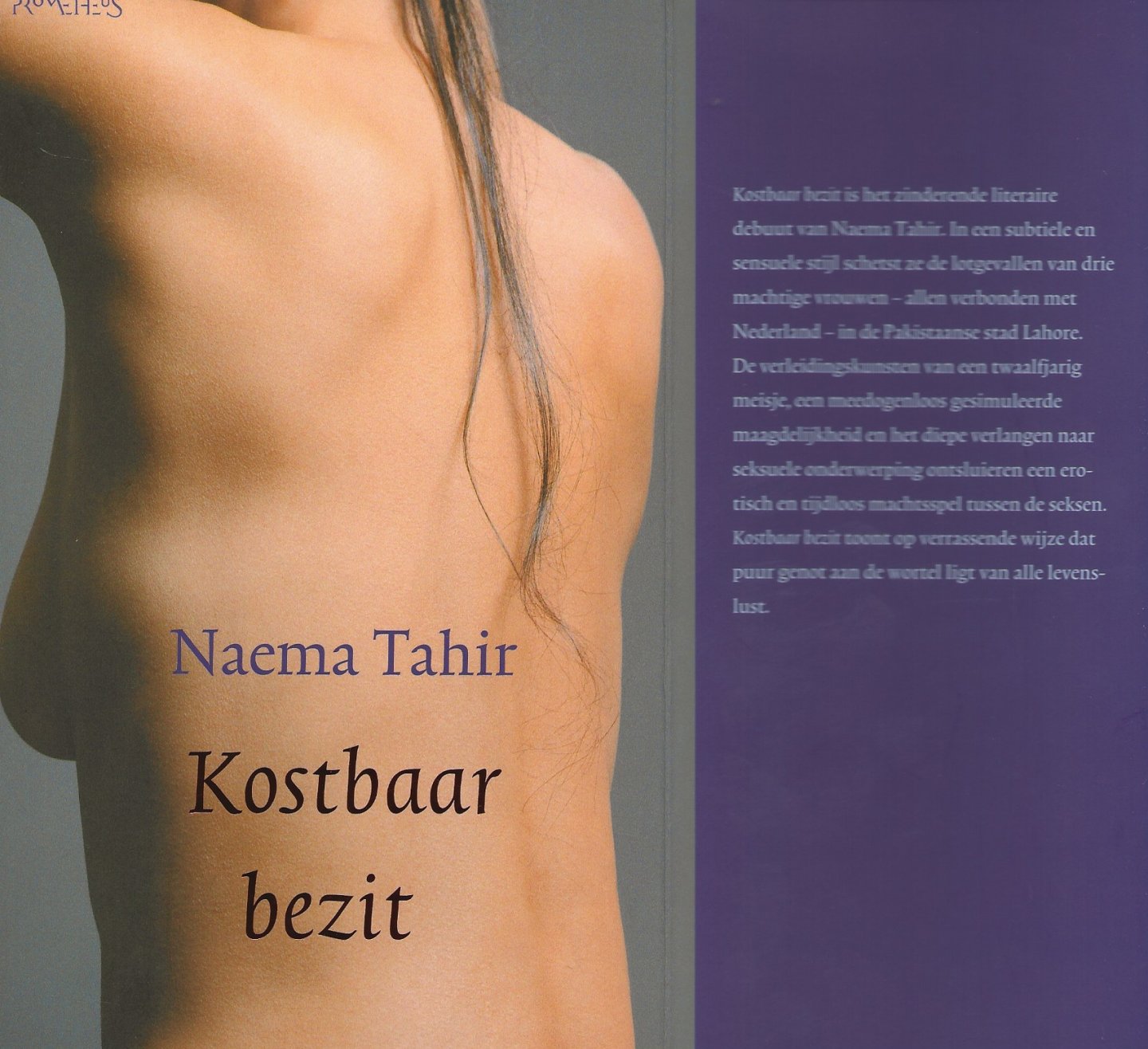 Tahir, Naema Omslagontwerp Tessa van der Waals  Fotoomslag Koos Breukel - Kostbaar Bezit