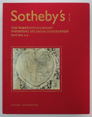  - The Wardington Library/ Important Atlases & Geographies. Part one: A - K