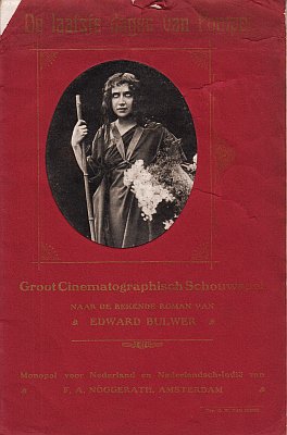 BULWER-LYTTON, Edward - De laatste dagen van Pompeï. Groot cinematographisch Schouwspel naar de bekende roman van Edward Bulwer.