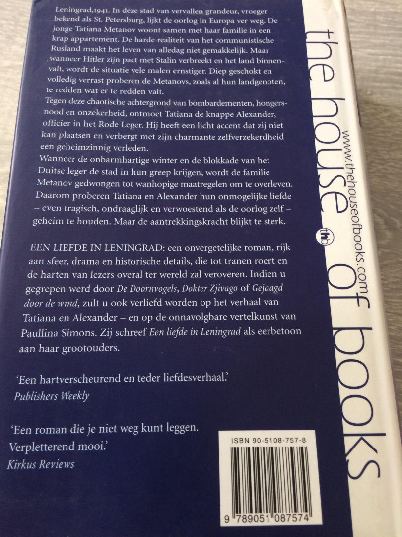 Simons - Een liefde in Leningrad