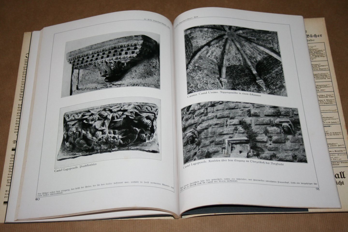 Leo Bruhns - Hohenstaufenschlösser (Uit de serie Die Blauen Bücher)