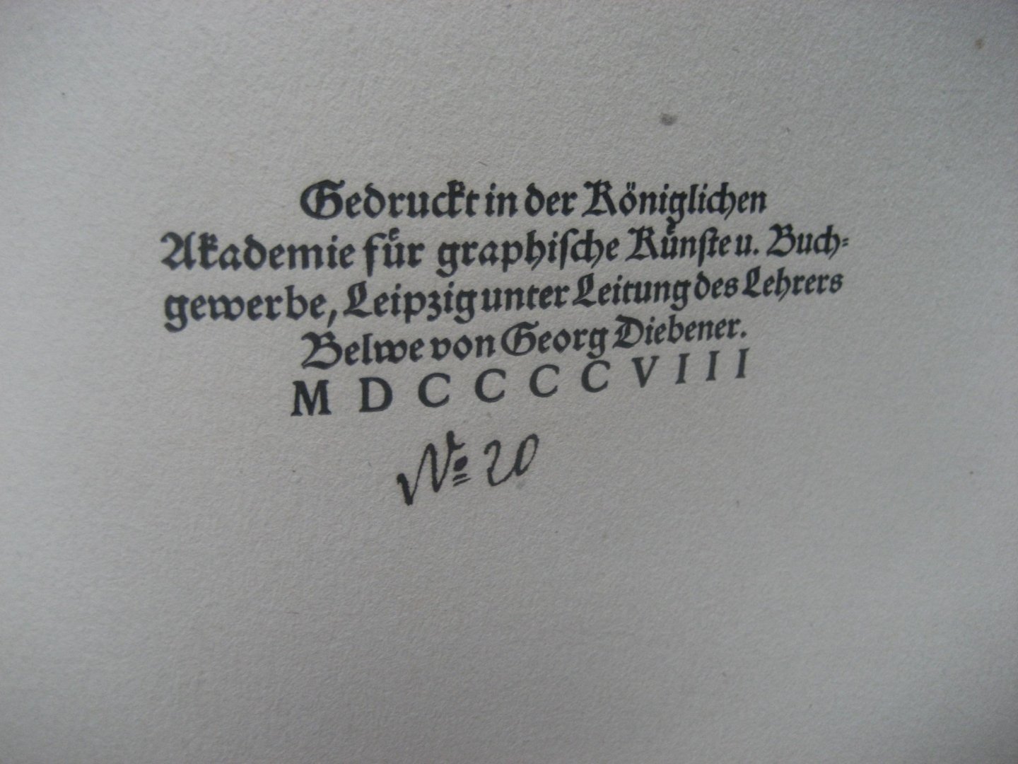 Ekkehart von St. Gallen - Walthari Lied um 900 / Gedichten / Oplage 41 exemplaren / Genummerd / No. 20