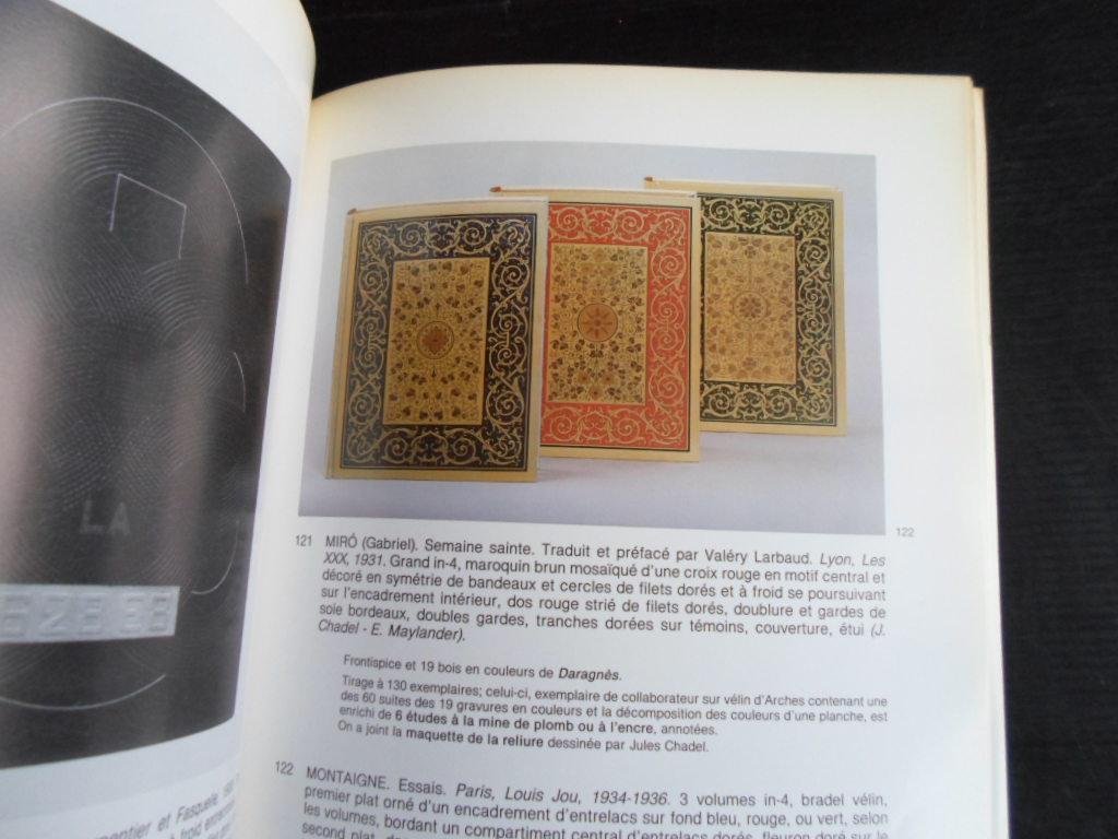 Catalogue Guy Loudmer, Drouot Paris, boekbanden - Bibliotheque Léon Givaudan, Livres Illustres Modernes, Reliures 1900-1950