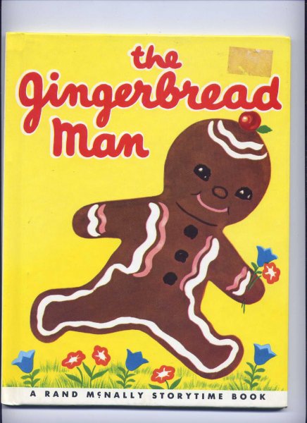BURROWS, PEGGY (Illustrator) & Rand Nc.Nally & Company - The Gingerbread Man - retold by Wallace C. Wadsworth
