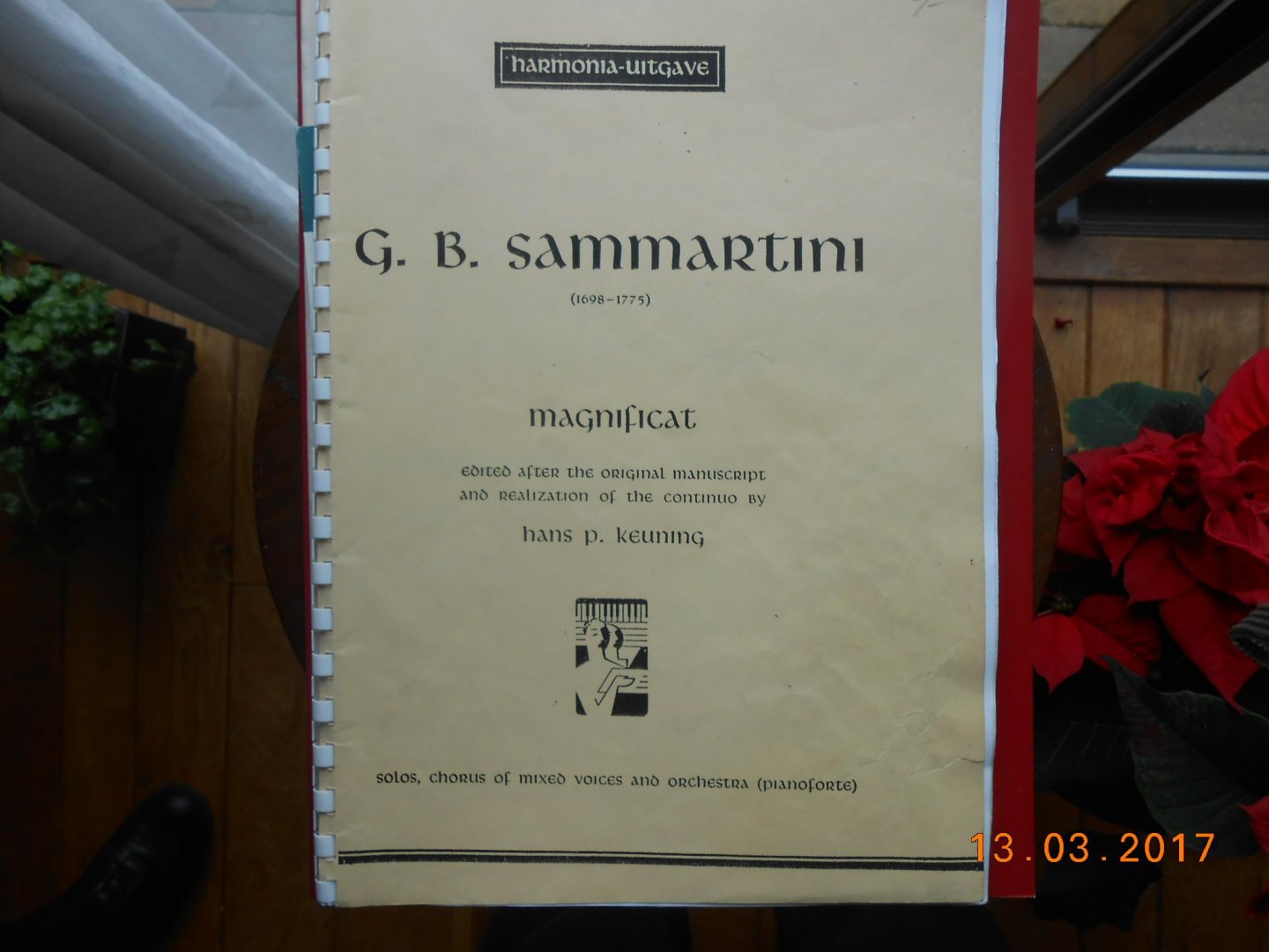 Hans P Keuning - G B Sammartini  ( 1698-1775)