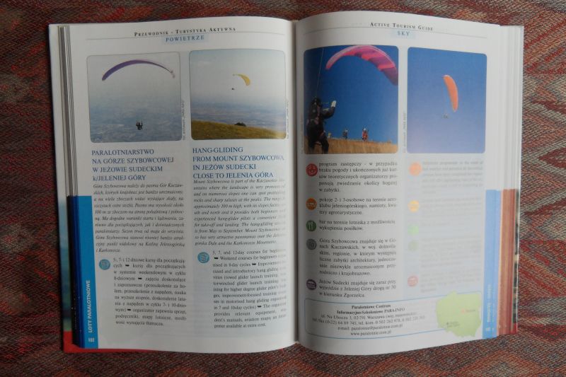 Wojcik, Gwidon (voorwoord). - Przygody. - Przewodnik - Turysyka Aktywna. Z Happy Endem. - Active Tourism Guide; Adventures with a Happy End. Poland.