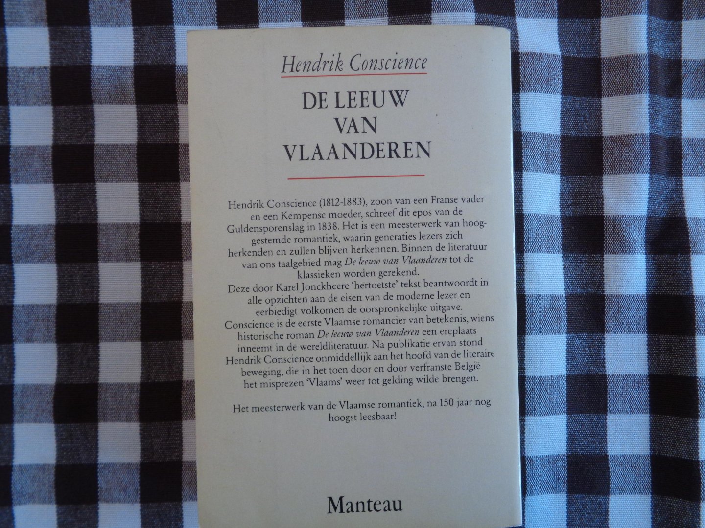 Conscience - Leeuw van vlaanderen / druk 7