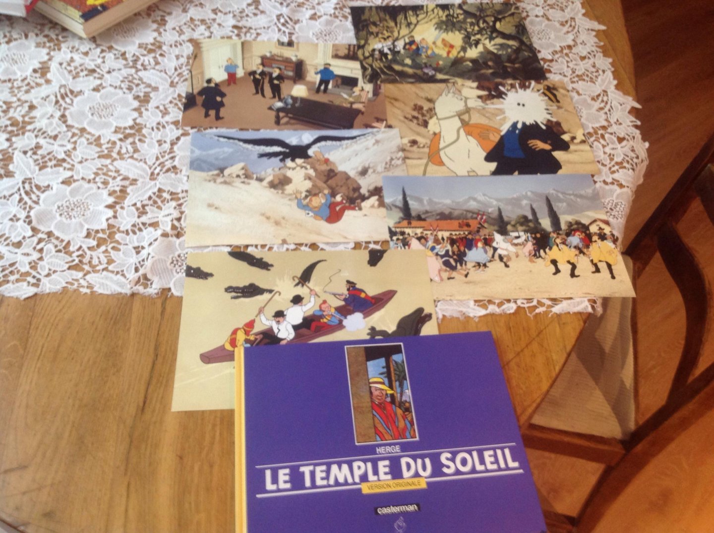 Hergë - Le Temple du Soleil version originale met extraatjes