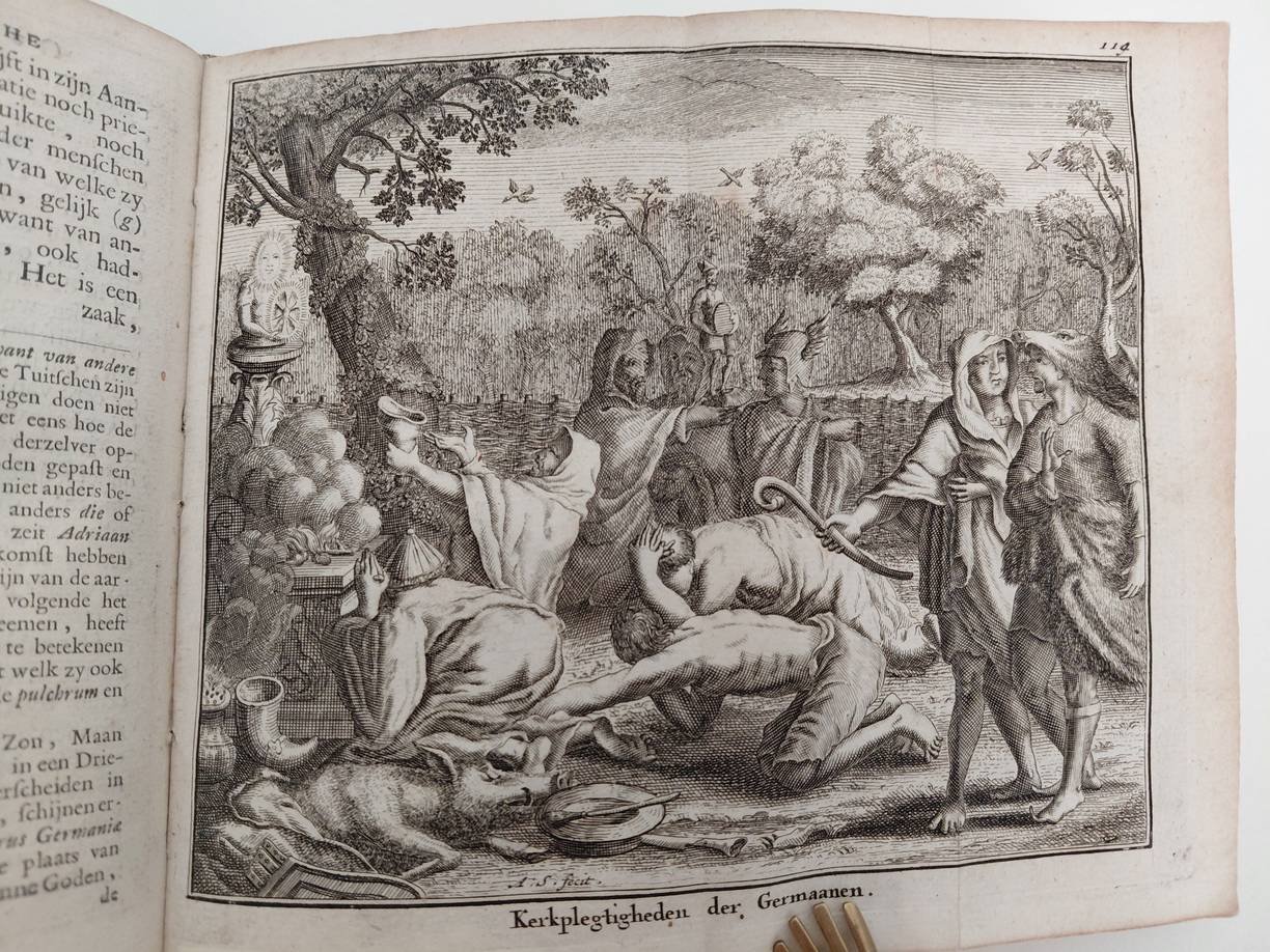 N.n.. - Antiquitates Belgicae, of Nederlandsche Oudtheden. Zijnde d'Eerste Opkomst van Holland, Zeeland, 't Sticht Utrecht, Overyzel, Vriesland, Braband, Vlaanderen enz. Beneffens Dier Landwaarts Oorspronk, Voortgan, eerste Christendom, en wonderlijlk...