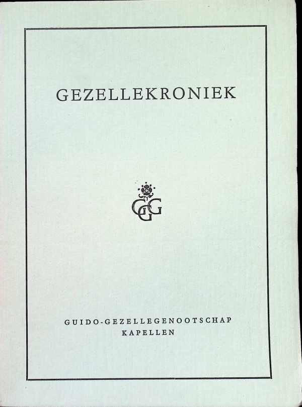 collectief - Gezelle-Kroniek  Bijdragen en Mededelingen van het Guido Gezelle-genootschap 18 delen volledige uitgave