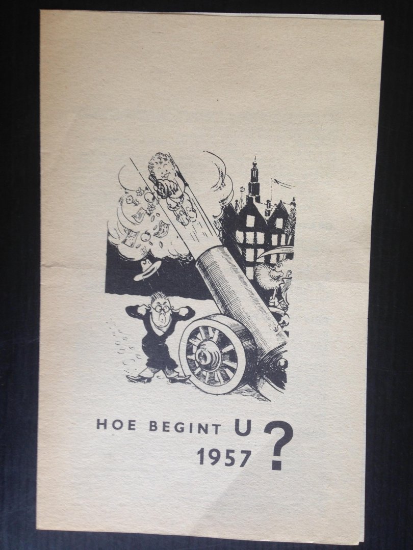 Folder - Hoe begint u 1957? Nederlands Talen Instituut