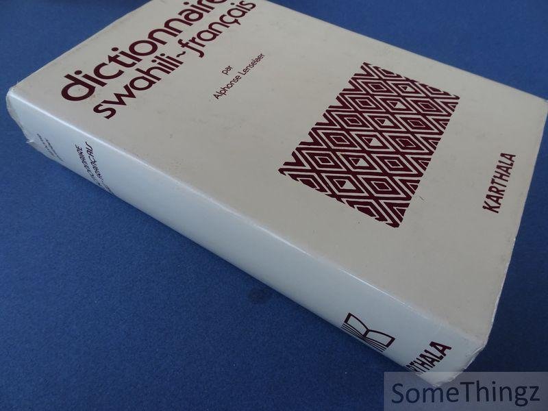 Alphonse Lenselaer. - Dictionnaire swahili-français.