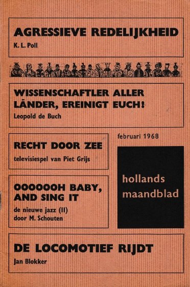 K.L. Poll (redactie) - Hollands Maandblad, negende jaargang, nummer 243, februari 1968