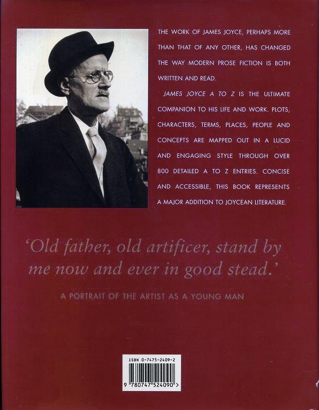 Fargnoli, A. Nicholas & Michael Patrick Gillespie - James Joyce A to Z : An Encyclopedic Guide to His Life and Work.