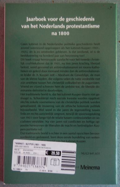 Kuiper, D.Th. / Schutte, G.J. - Het kabinet-Kuyper 1901-1905