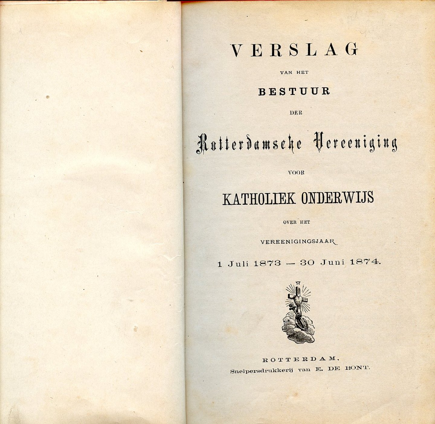  - Rotterdamse vereniging voor Katholiek Onderwijs vanaf 1873
