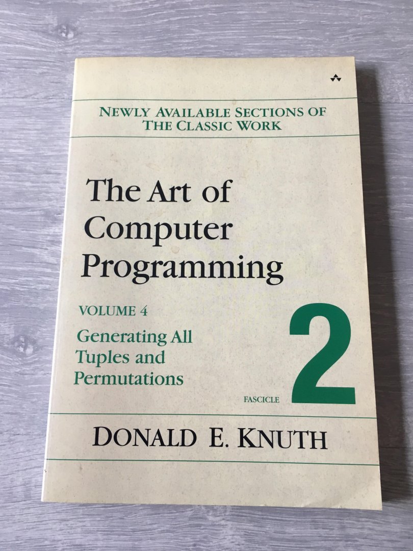 Knuth, Donald E. - Art of Computer Programming / Volume 4, Fascicle 2 / Generating All Tuples and Permutations