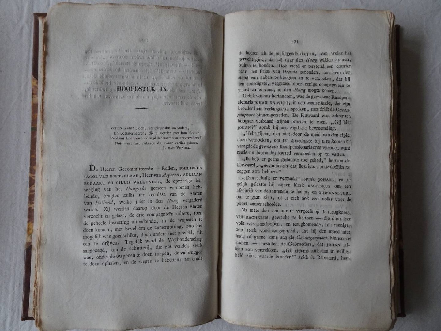 Buren Schele, A.D. Van. - Episode uit het leven van Michiel Adriaansz. De Ruiter. Geschiedkundige Roman. Twee delen: compleet.
