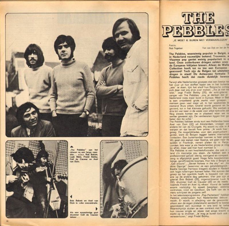 Diverse tekenaars - PEP 1970 nr. 13, stripweekblad, 28 maart 1970 met o.a. DIVERSE STRIPS / MICK TANGY (COVER TEKENING)/DE PEBBLES (BELGISCHE POPGROEP, 1,5 p.)/TINY WIJNEN & HANS VULTINK (BILJARTEN, INTERVIEW 1 p.), goede staat