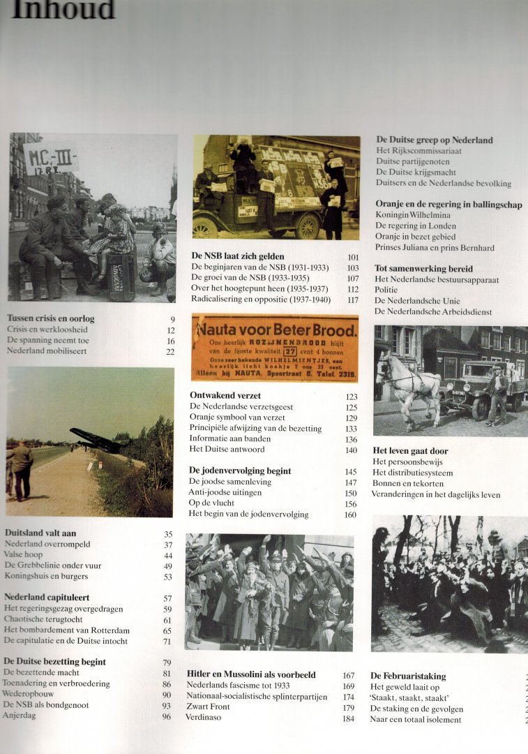 Kok, Rene e.a. (redactie) - Nederland en de Tweede Wereldoorlog (band 1)