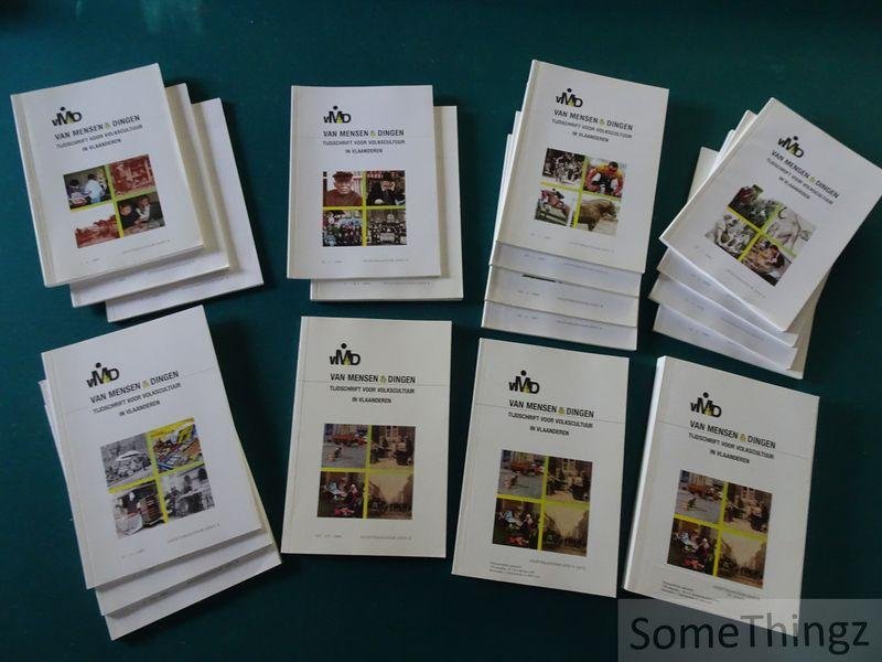 Jacques Van Keymeulen (hoofdred.). - Van Mensen en Dingen. Tijdschrift voor volkscultuur in Vlaanderen. Jaargangen 1 t/m 8. (2003-2010) [6 nummers ontbreken.]