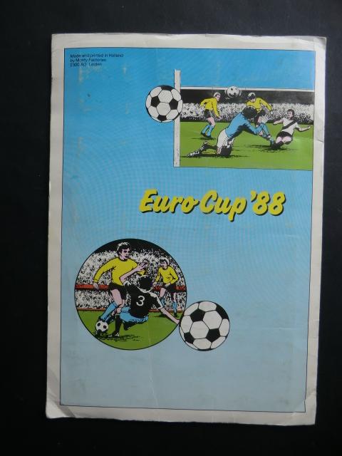  - Monty Album Euro-Cup '88 (Zeldzaam)